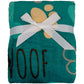 Couverture Flanelle à Motifs Pattes et Os
