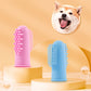 Brosse à Dents Doigt + Dentifrice Goût Bœuf