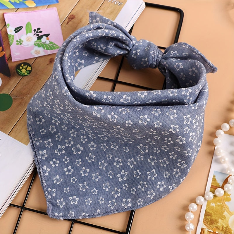 Foulard à Pois en Coton pour Chiens et Chats à Nouer
