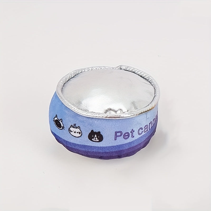 Jouet interactif en peluche pour chat avec bruit froissé