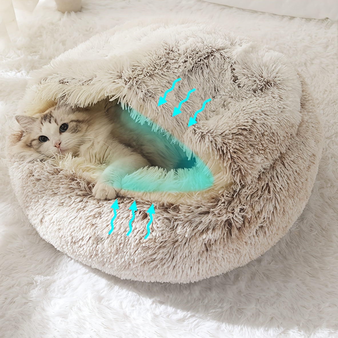 Lit pour chat Polaire Douillet