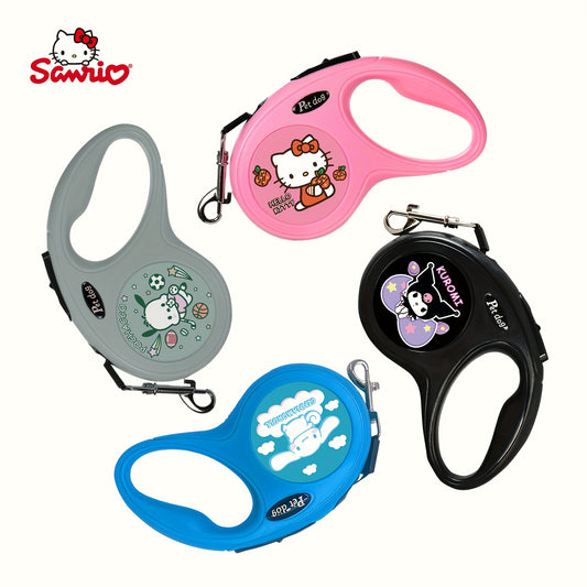Laisse Rétractable Sanrio pour Chiens et Chats – 4 Modèles