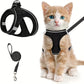 Harnais pour Chat Anti-Fuite avec Laisse