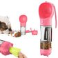 Gourde de Voyage 3-en-1 pour Chien – Hydratation & Repas Nomades