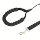 Longe Noire avec Poignée Mousse pour Chien – 1,5 m à 20 m