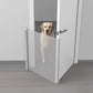 Barrière Rétractable à Maille Blanche pour Chiens