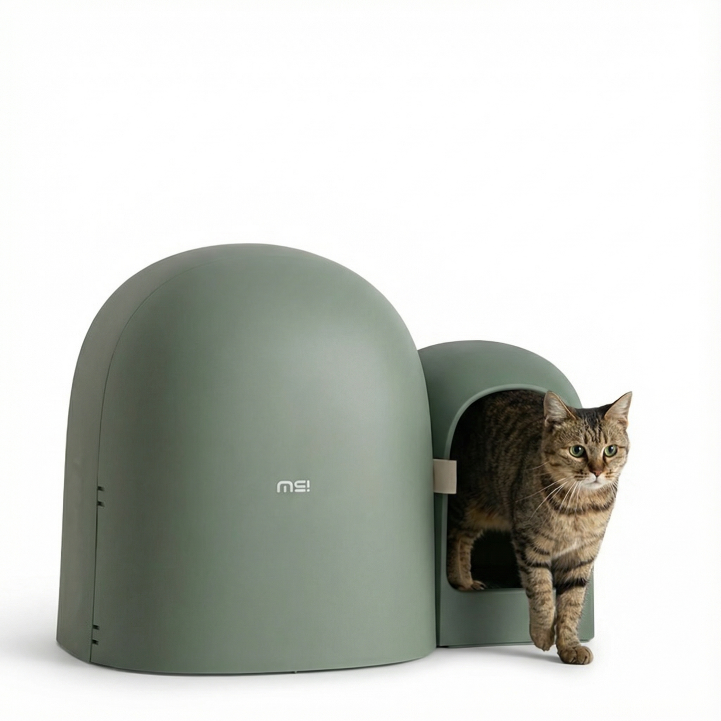 Bac à Litière Fermé avec Tiroir et Allée Anti-Sable