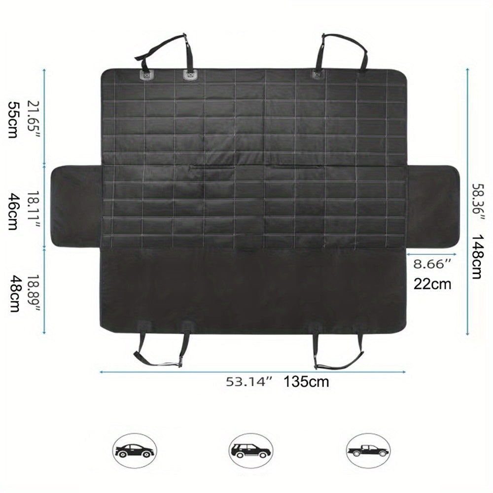 Housse Protectrice de Siège Voiture pour Chien