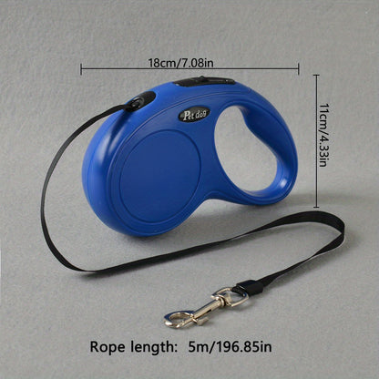 Laisse Rétractable Anti-Enchevêtrement pour Chiens et Chats