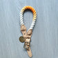 Collier Pastel Corde Tressée pour Chien
