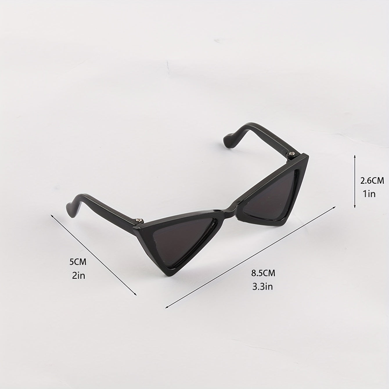 Lunettes Triangle Stylées pour Chats et Petits Chiens