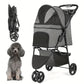 Poussette pour Chien et Chat avec Rangement Intégré