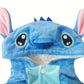 Costume Stitch Bleu pour Petits Chiens avec Capuche