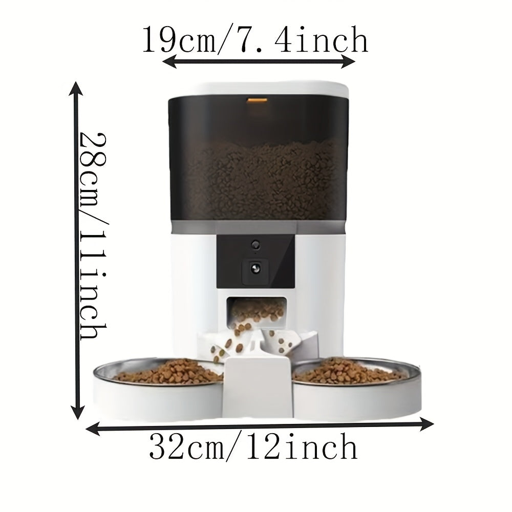 Distributeur connecté avec Caméra pour Chien et Chat (4L)