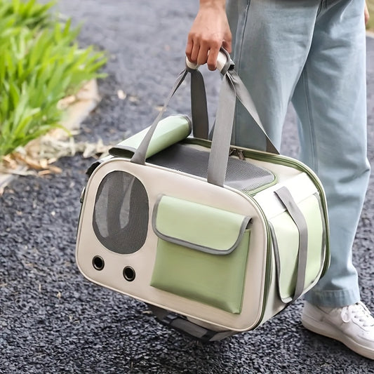 Sac de Transport Pliable et Respirant pour Petits Animaux