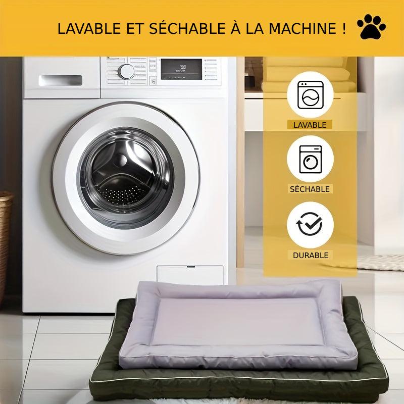 Lit format Coussin rectangulaire lavable pour Chien