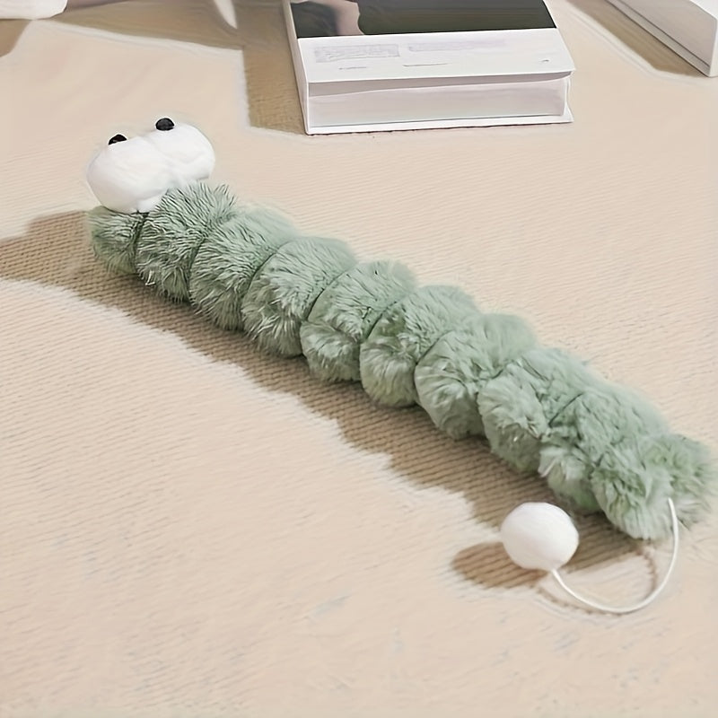 Chenille en Peluche pour Chat – Jouet à Mordre