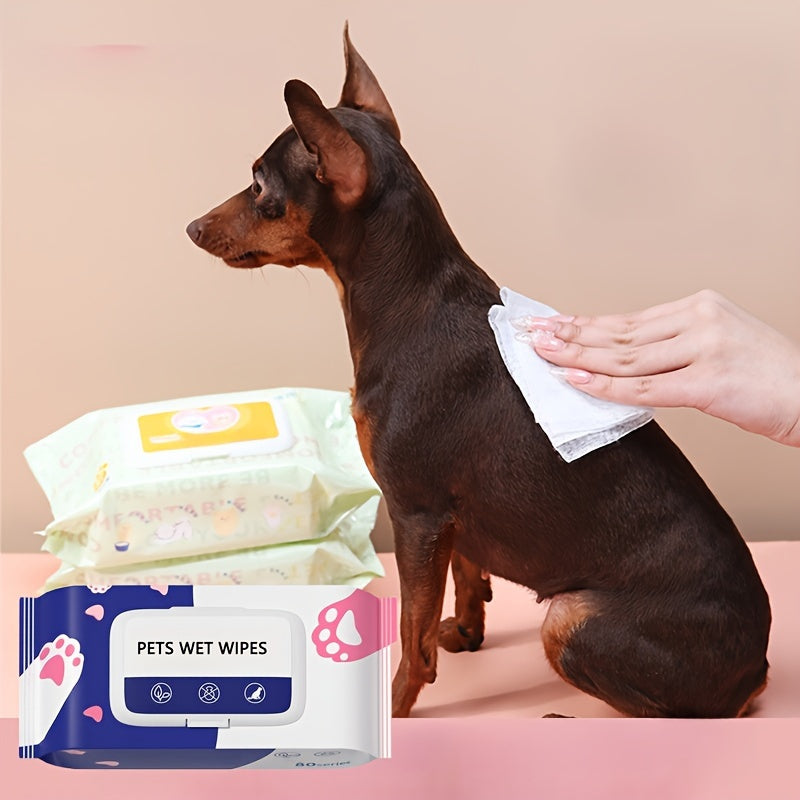 Lingettes Humides Multi-Soins pour Chiens