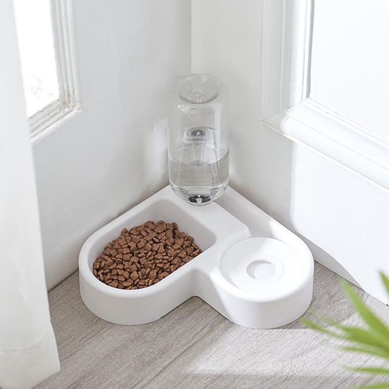 Distributeur d’eau et gamelle 2-en-1 pour chat – Hydratation facile