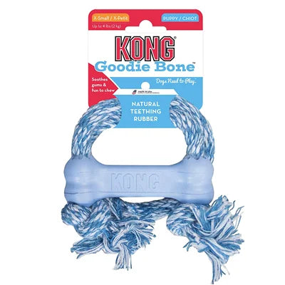 Os KONG Puppy Goodie Bone avec Corde