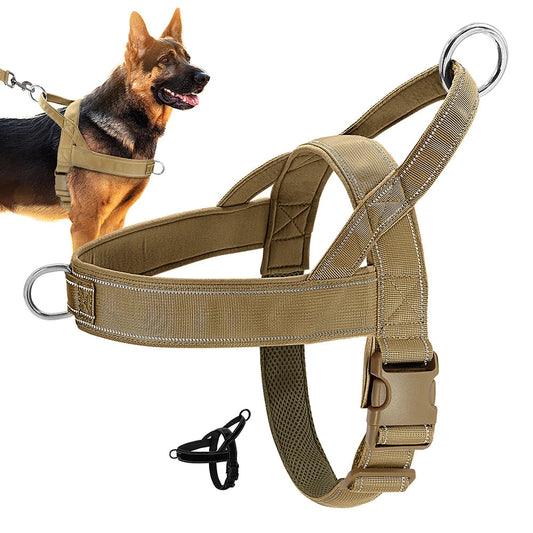 Harnais en Y Anti-traction à double anneau pour Grand Chien