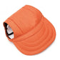 Casquette d'Été pour Petit Chien – Motifs Variés avec Trous pour Oreilles