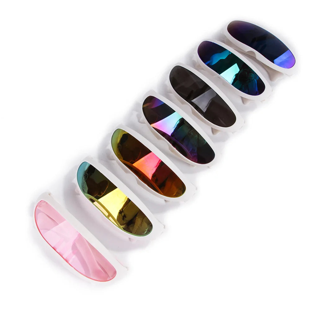 Lunettes Futuristes Réfléchissantes pour Chats et Petits Chiens