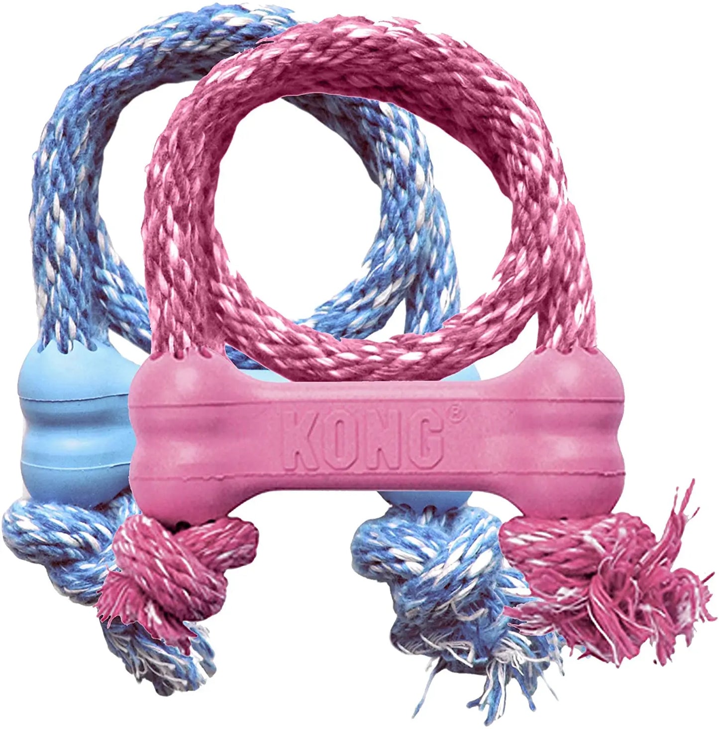 Os KONG Puppy Goodie Bone avec Corde