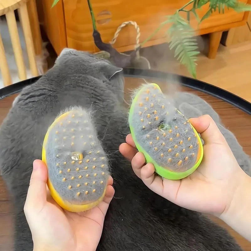 Brosse Vapeur de Toilettage pour Animaux – Nettoyage Doux & Hydratation