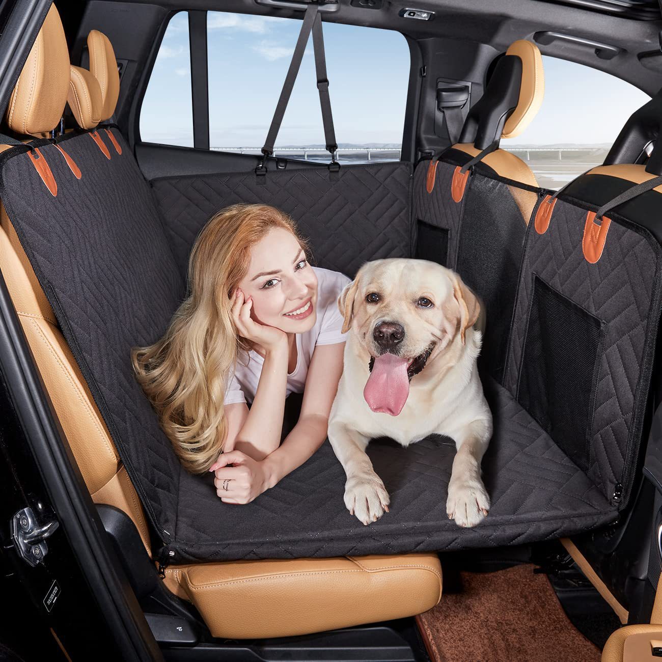 Extension de Siège Auto Rigide pour Chiens – Confort & Protection