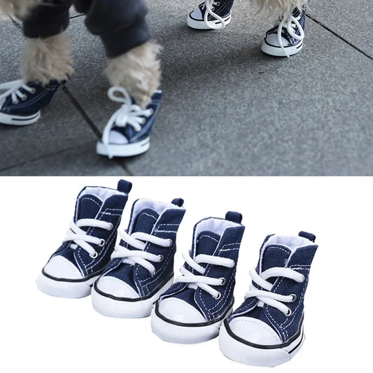 Chaussures en Toile pour Chien et Chat – Basket Antidérapante Respirante