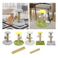 Arbre à Chat Compact en Sisal avec Jouets Suspendus