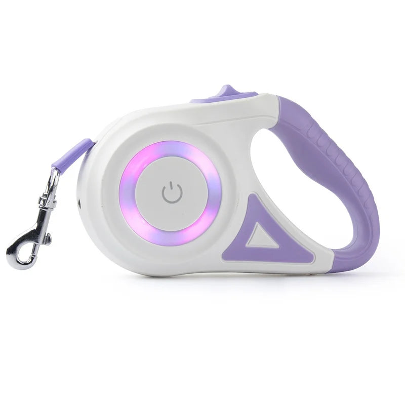 Laisse LED Enrouleur pour Chien