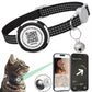 Collier Réfléchissant pour Chat avec Étui pour Airtag et Médaillon QR