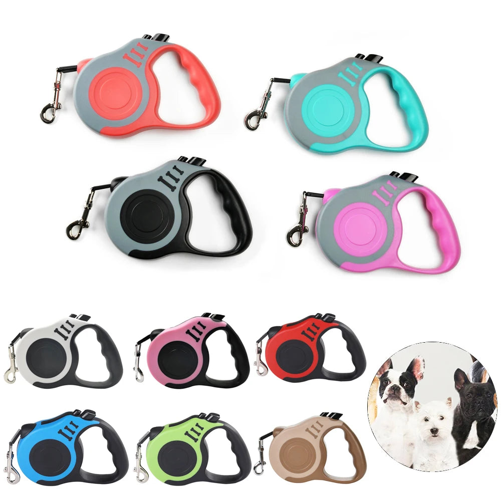 Laisse Enrouleur 3M / 5M pour Chien