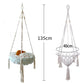 Hamac Suspendu en Corde de Coton pour Chat