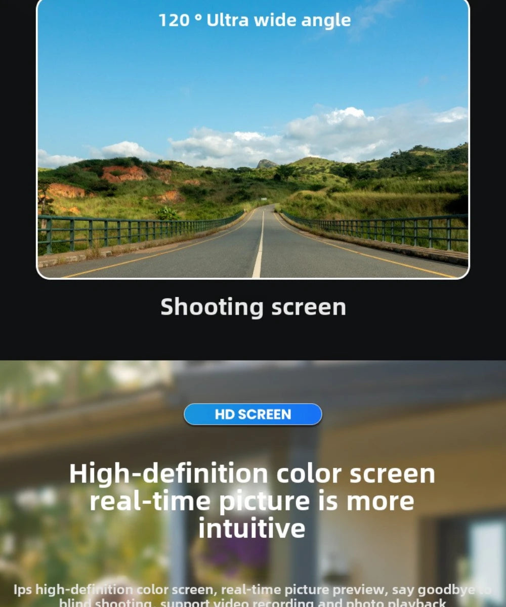 Kit Caméra HD 1080P Sans Fil pour Collier d’Animaux – Écran Intégré