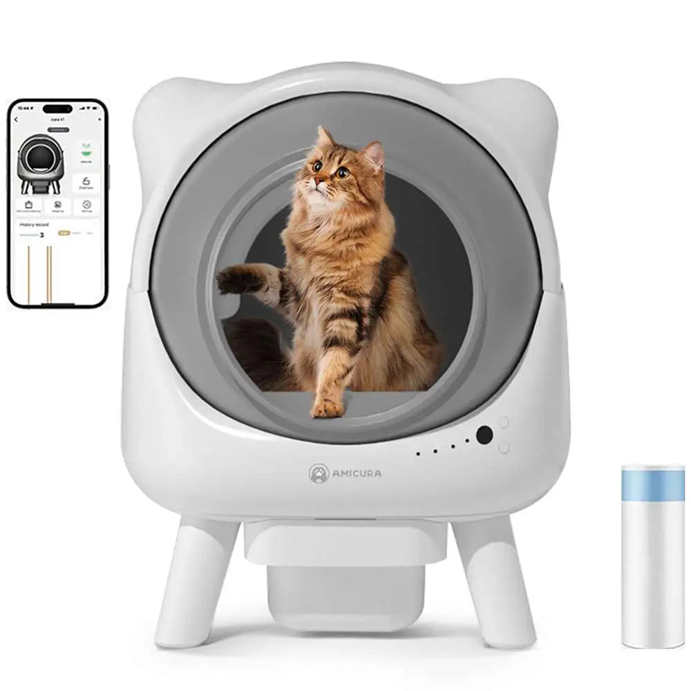 Litière automatique pour chat Amicura Cura X1