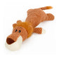 Peluche Sonore Résistante pour Chiens – Lion, Loup ou Éléphant