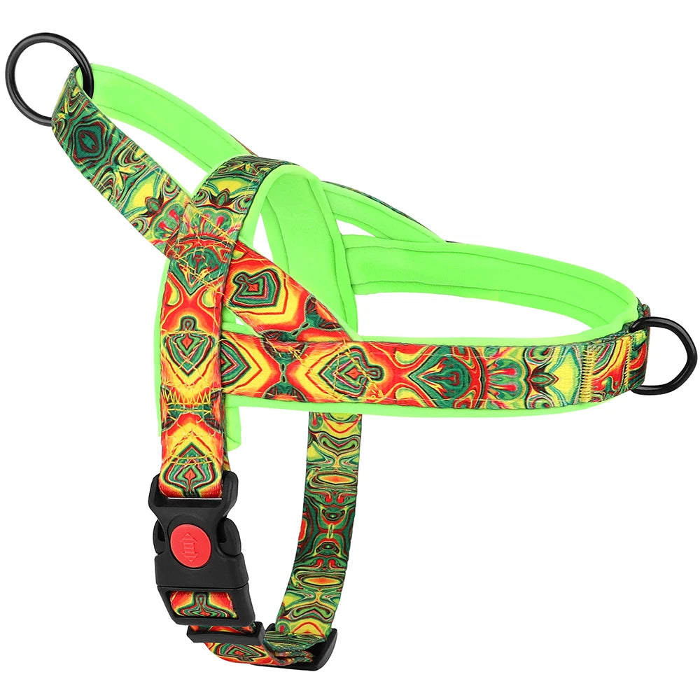 Harnais ajustable en Y Anti-traction pour Chien
