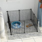 Enclos Modulaire en Grille Métallique pour Animaux