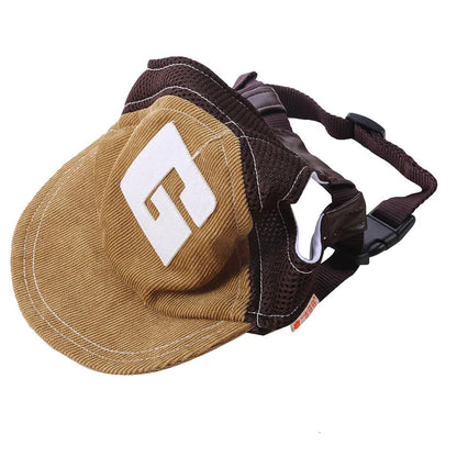 Casquette Sportive en Velours avec Trous pour les Oreilles