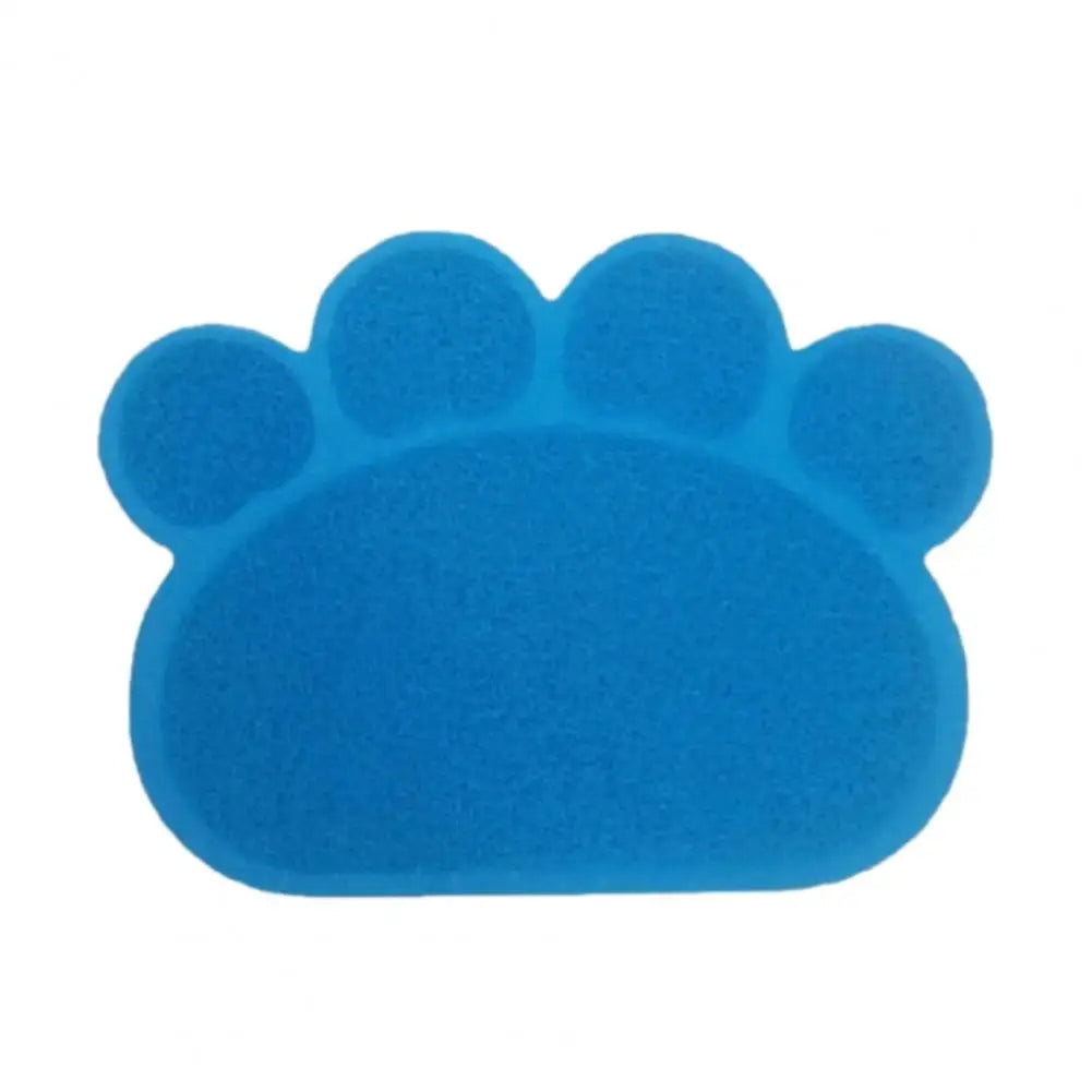 Tapis de Litière Antidérapant en Forme de Patte