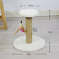 Arbre à Chat Compact en Sisal avec Jouets Suspendus