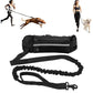 2 en 1 Laisse Mains Libres avec Sacoche Sportive pour Chien