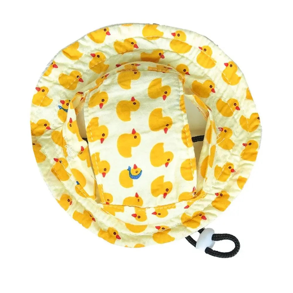 Chapeau de Soleil Réglable pour Chats et Petits Chiens