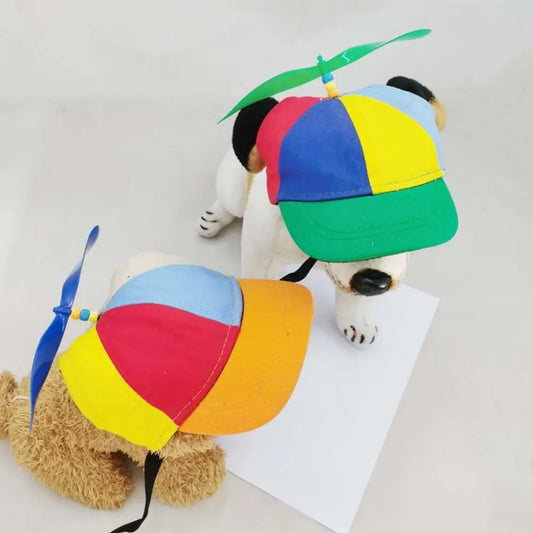 Casquette Hélice Colorée pour Chien et Chat