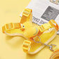 Harnais et Laisse Antifuite Motif Canard ou Éléphant pour Chats et Petits Chiens