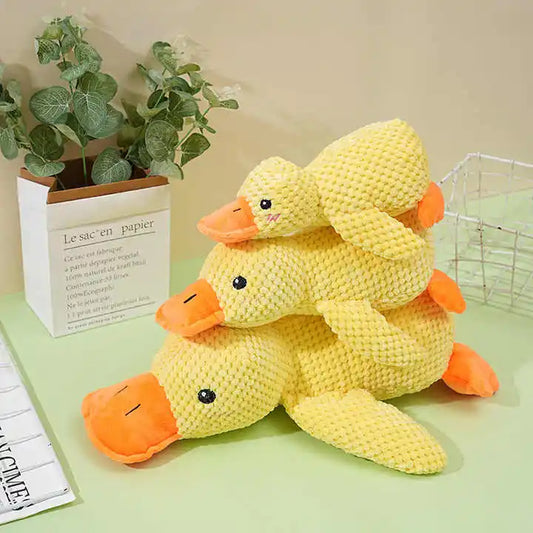Jouet Canard en Peluche Écologique pour Chiens