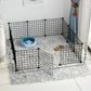 Enclos Modulaire en Grille Métallique pour Animaux